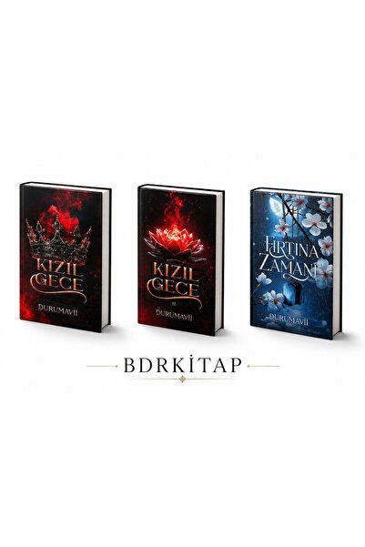 Vera Kitap Fırtına Zamanı 1 - Kızıl Gece 1-2 CİLTLİ DuruMavii / ŞEFFAF AYRAÇ ...