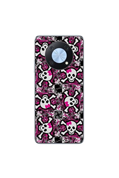 OEM Husa compatibila cu Huawei Nova Y90 Silicon Gel Tpu Model Pop Art Skeleton