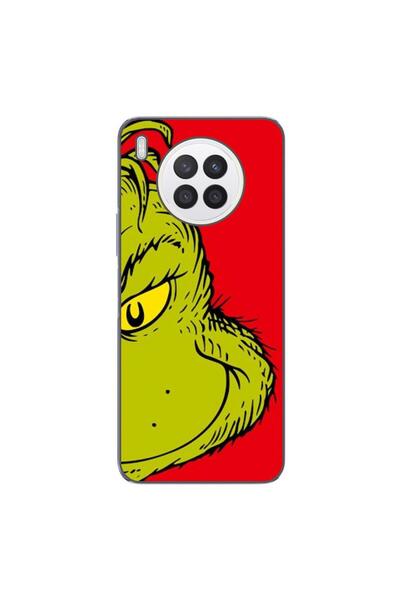 OEM Husa compatibila cu Huawei Nova 8i Silicon Gel Tpu Model Craciun Grinch Face