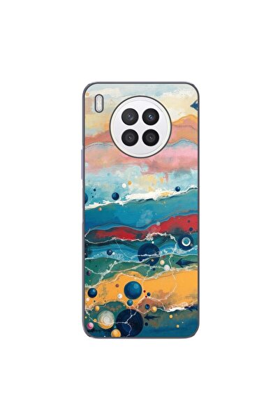 OEM Θήκη συμβατή με Huawei Nova 8i από σιλικόνη gel TPU με ζωγραφισμένο σχέδι...