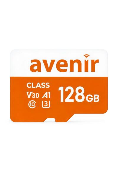 AVENİR 128GB U3 V30 A1 Ultra Hızlı Micro SD Kart