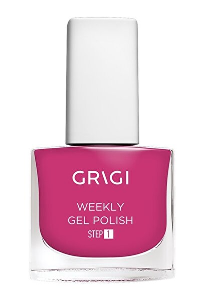 Grigi WEEKLY GEL NAIL POLISH NEW FORMULA EXTRA STRONG 622 DARK FUCHSIA 12ML