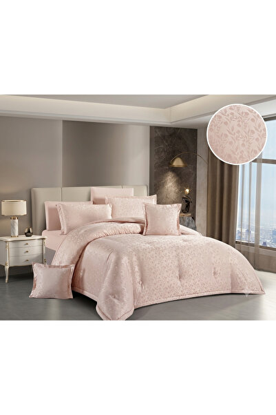 ALMIAAD Double Jacquard Bridal Bedspread-8 Pieces-240*260-Jacquard Bridal Bed...