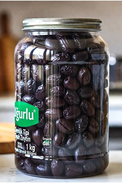 UĞURLU ORGANİK ZEYTİN VE ZEYTİNYAĞLARI GEMLİK TİPİ TİRİLYE ZEYTİN (1 KG) – XXL