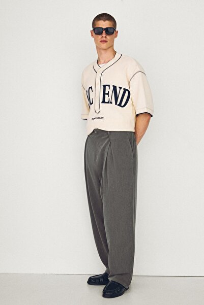 Bershka Pilili baggy pantolon