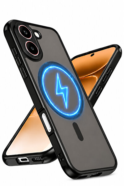 Nezih Case Poco X8 Pro Uyumlu Magsafe Sarj Destekli Mat Görünümlü Şık Kapak