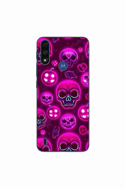 OEM Θήκη συμβατή με Motorola Moto E7 Power από σιλικόνη gel TPU με σχέδιο Cyb...