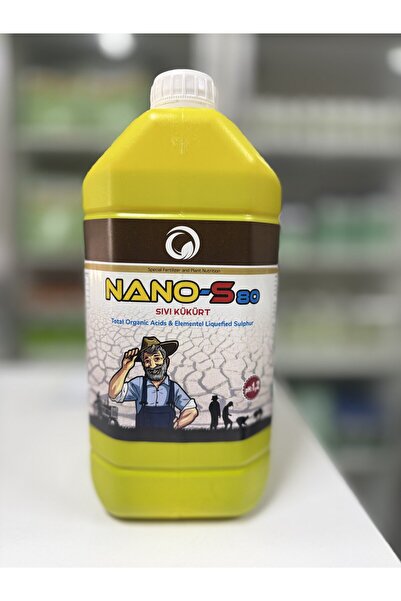 Nano Orgüb S80 Sıvı Kükürt pH Regülatörü – 5 Litre | Teknolojili Kükürt ve pH...