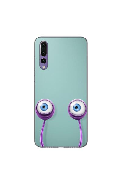 OEM Θήκη συμβατή με Huawei P20 Pro από σιλικόνη gel TPU με σχέδιο  "Μάτια Σαλ...