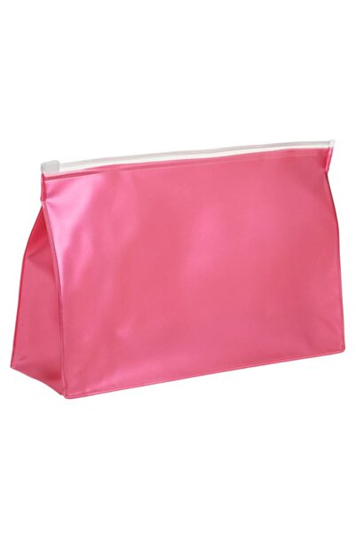 OEM Portfard de Vară Fucsia, perlat, transparent din PVC, Cu Fermoar, Organiz...