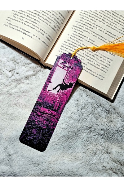 Anka Atolye Stranger Things Kitap Ayracı – 3D Baskı Dizi Temalı Ayraç - Kitap...