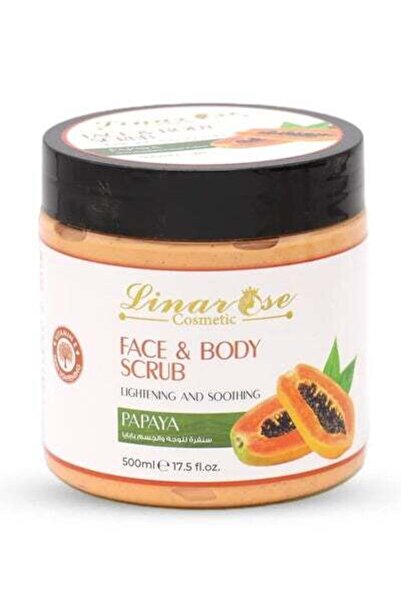Linarose مقشر الوجه والجسم بالبابايا