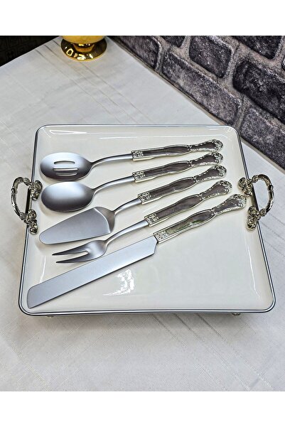 SEÇKİNEV Efsunlu Miras Non-Tarnishing and Rust-Resistant - 5 Piece Luxury Ser...