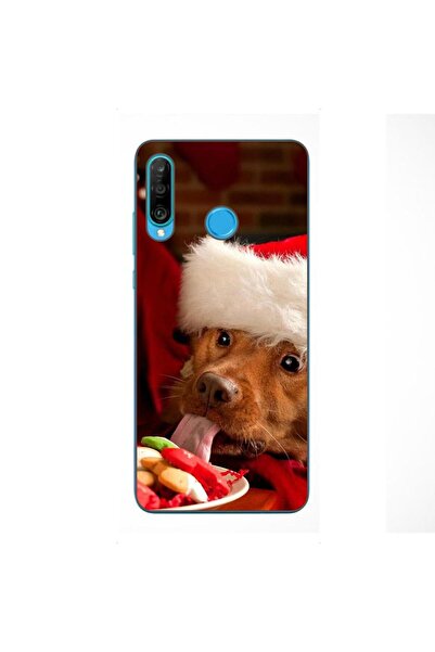 OEM Θήκη συμβατή με Huawei P30 Lite από σιλικόνη gel TPU με σχέδιο Χριστουγεν...