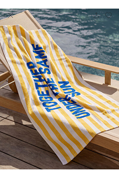 LC Waikiki Lcw accessories printed women's beach towel 70/150