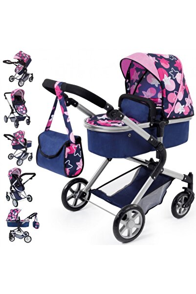 Bayer Carucior pentru papusi 2in1 reversibil City Neo Antonella pliabil, cu g...