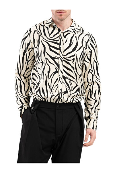 Vittorio Ανδρικό Πουκάμισο Off White 25101-OFFWHITE