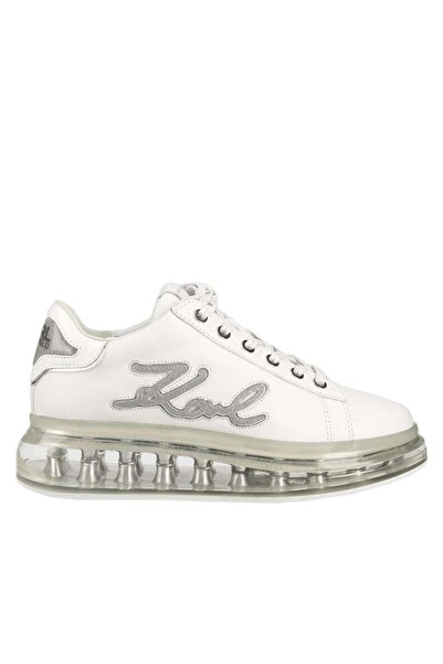 Karl Lagerfeld Γυναικεία Δερμάτινα Signi Graident Sneakers Λευκά KL62610F-01S...