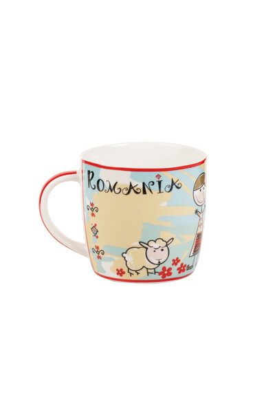 Magnetella Porcelain mug, Children in folk costume, 325 ml, MB381