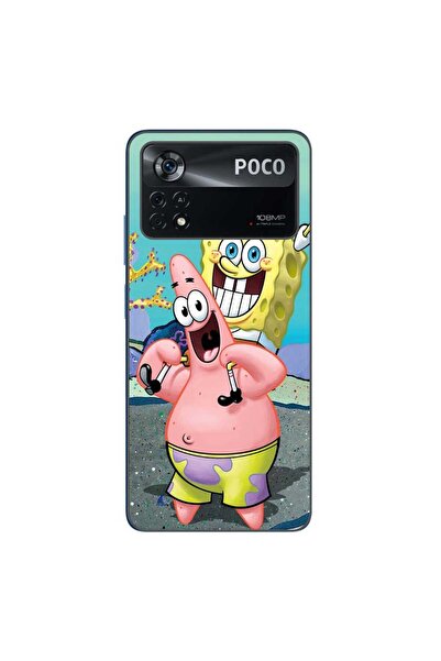 OEM Husa compatibila cu Xiaomi Poco X4 Pro Silicon Gel Tpu Model Spongebob