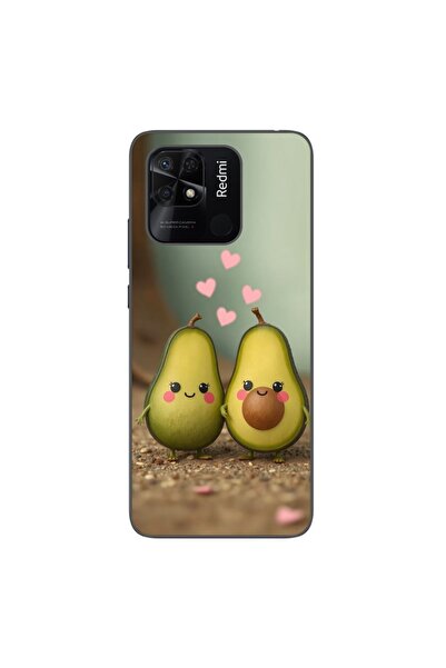 OEM Husa compatibila cu Xiaomi Redmi 10C Silicon Gel Tpu Model Kawaii Avocado...