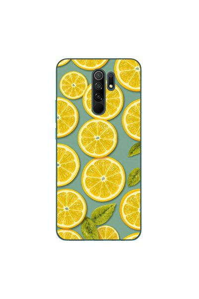OEM Husa compatibila cu Xiaomi Redmi 9 Silicon Gel Tpu Model Summer Lemon Slices