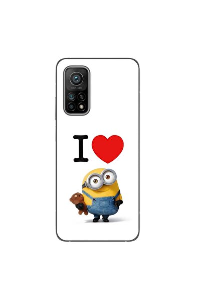 OEM Case compatible with Xiaomi Mi 10T Pro 5G Silicon Gel Tpu Pattern I Love ...