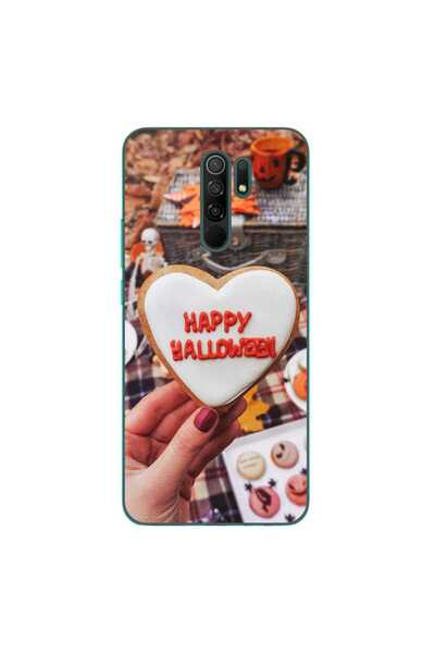OEM Case compatible with Xiaomi Redmi 9 Silicone Gel Tpu Pattern Happy Hallow...