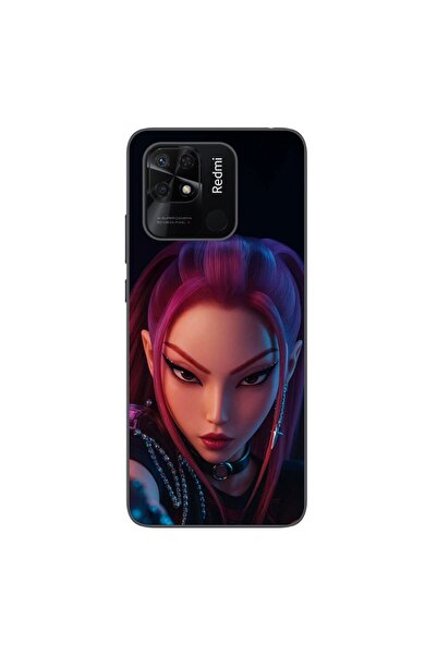 OEM Husa compatibila cu Xiaomi Redmi 10C Silicon Gel Tpu Model KPop Demon Hun...