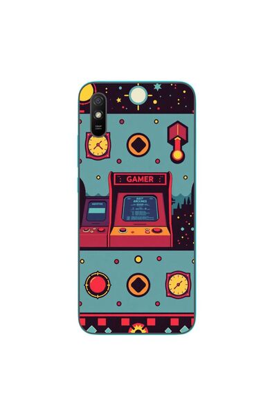 OEM Husa compatibila cu Xiaomi Redmi 9A Silicon Gel Tpu Model Gamer Arcade Room