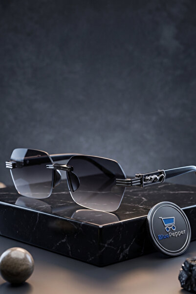 BluePepper Masculine Model Sunglasses with Lion Detail, Color Choices, Unisex...