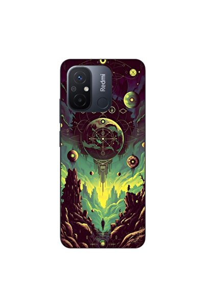 OEM Case compatible with Xiaomi Redmi 12C Silicone Gel Tpu Pattern Mystical P...