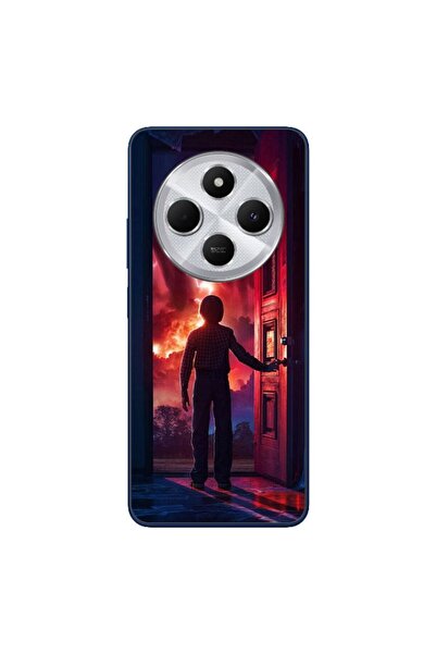 OEM Θήκη συμβατή με Xiaomi Redmi 14C από Σιλικόνη Gel TPU, Σχέδιο Stranger Th...