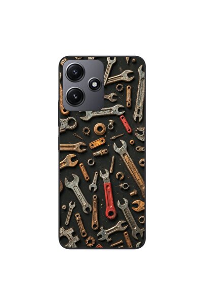 OEM Husa compatibila cu Xiaomi Redmi 12 5G Silicon Gel Tpu Model Mechanic Too...