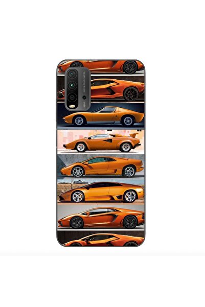 OEM Husa compatibila cu Xiaomi Redmi 9T Silicon Gel Tpu Model Masini Lamborghini