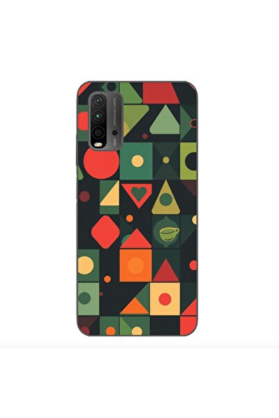 OEM Husa compatibila cu Xiaomi Redmi 9T Silicon Gel Tpu Model Retro Shapes