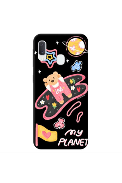 Other Samsung A20E My planet Transparent Silicone TPU Θήκη
