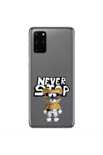 Other Samsung S20 Plus Never stop Transparent Silicone TPU Θήκη