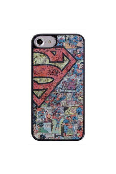 Other Apple iPhone 7 Superman galaxy Black Glossy Θήκη