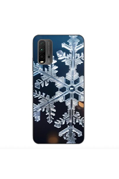 OEM Husa compatibila cu Xiaomi Redmi 9T Silicon Gel Tpu Model Big Snowflake