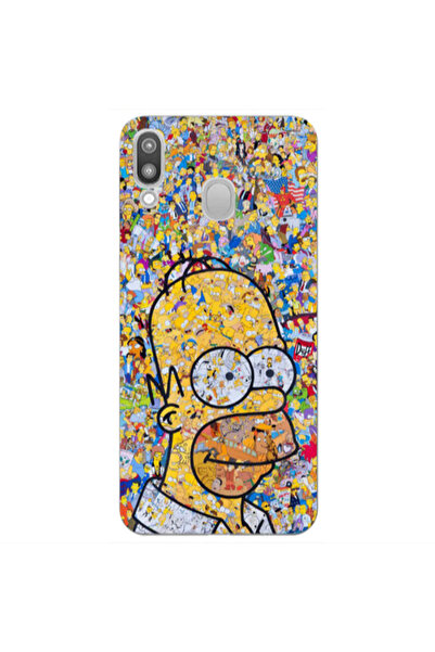 Other Samsung M20 Simpsons Transparent Silicone TPU Θήκη