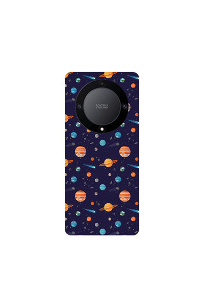 Other Honor Magic5 Lite 5G Planets Transparent Silicone TPU Θήκη