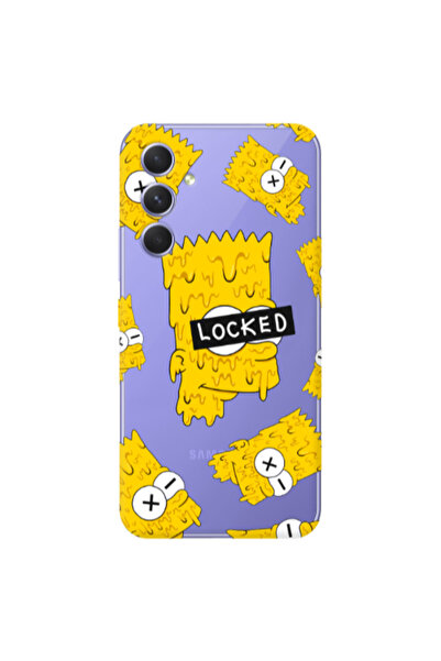 Other Samsung A56 Bart Simpson Transparent Silicone TPU Θήκη
