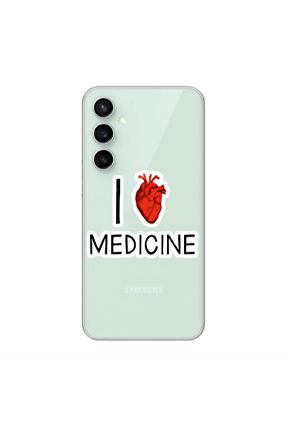 Other Samsung S24 Plus I Love Medicin Transparent Silicone TPU Θήκη
