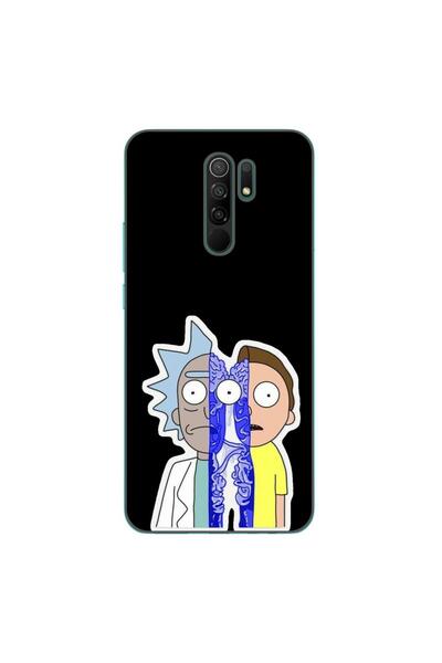 OEM Husa compatibila cu Xiaomi Redmi 9 Silicon Gel Tpu Model Rick And Morty C...