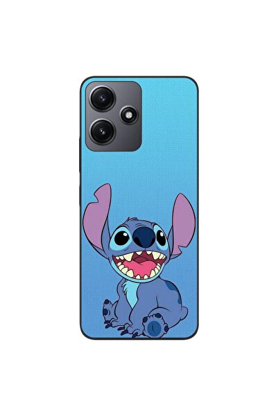 OEM Husa compatibila cu Xiaomi Redmi 12 5G Silicon Gel Tpu Model Stitch Blue