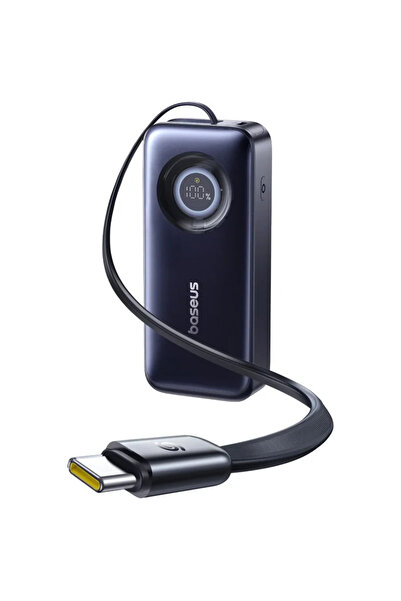 Baseus Acumulator extern EnerCore CR11 20.000mAh, cu cablu USB-C integrat 67W...