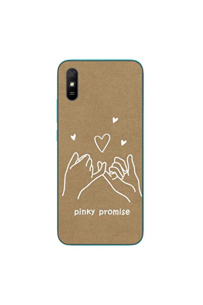 OEM Case compatible with Xiaomi Redmi 9A Silicone Gel Tpu Pattern BFF Pinky P...