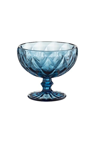 OEM Set of 6 Ice Cream Cups Blue-Smoked, 300 ml