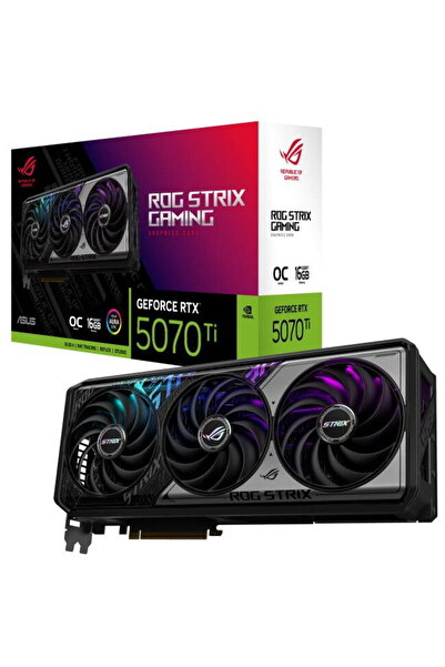ASUS Placa video ROG Strix, GeForce RTXв„ў 5070 Ti OC Edition, 16GB GDDR7, 25...